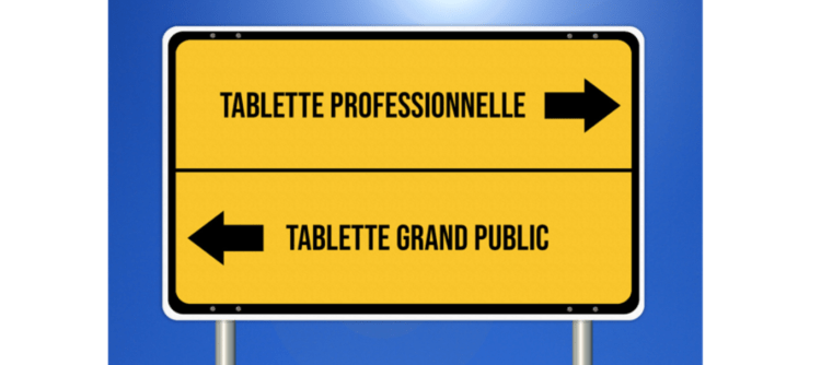 Tablets : Professionals or general public ?