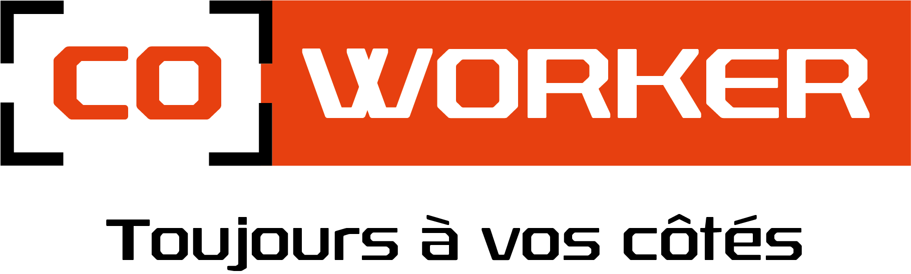 Logo-CO-WORKER-Orange_avec nouvelle baseline