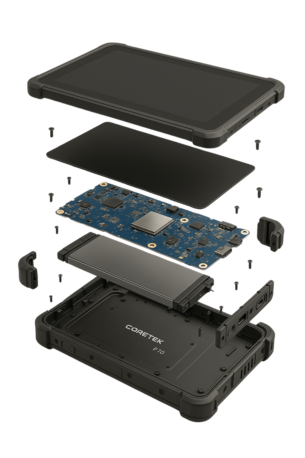 vue eclatee p10